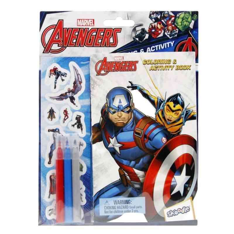 MARVEL AVENGERS COLORING & ACTIVITY PACK