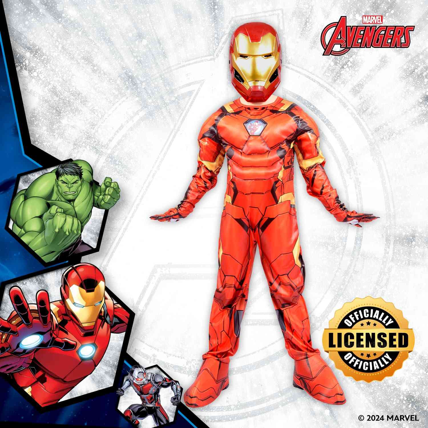 5-6YRS IRON MAN CLASSIC COSTUME