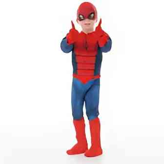 1-2 YRS SPIDER-MAN INFANT COSTUME