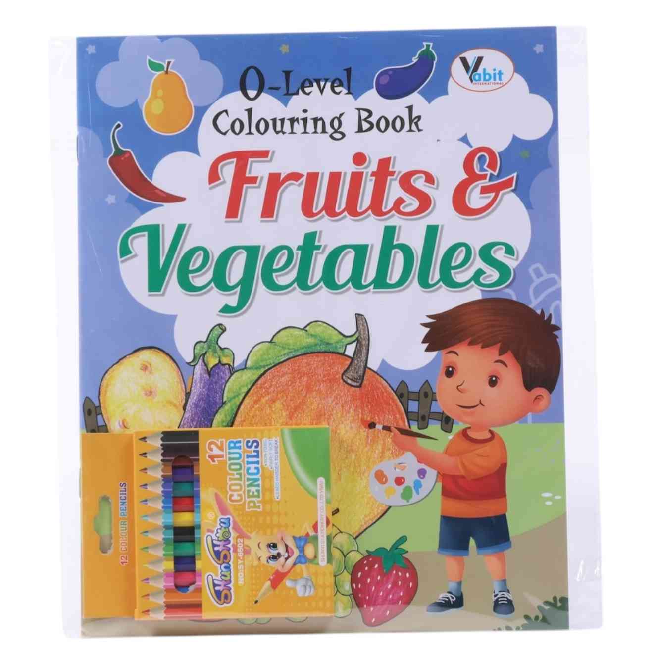 FRUITS COLORING BOOK (LEVEL 0)