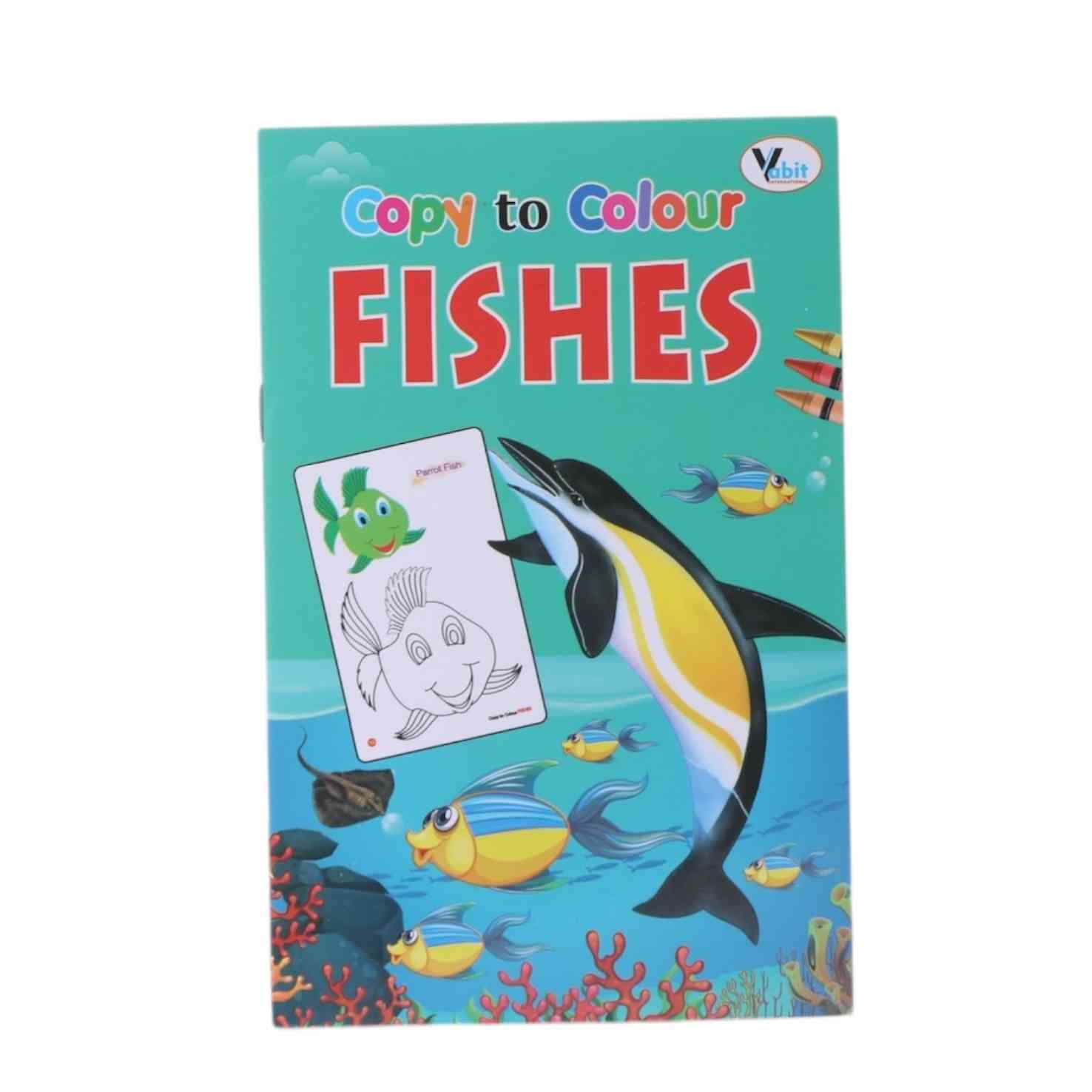 FISHES COLORING BOOK