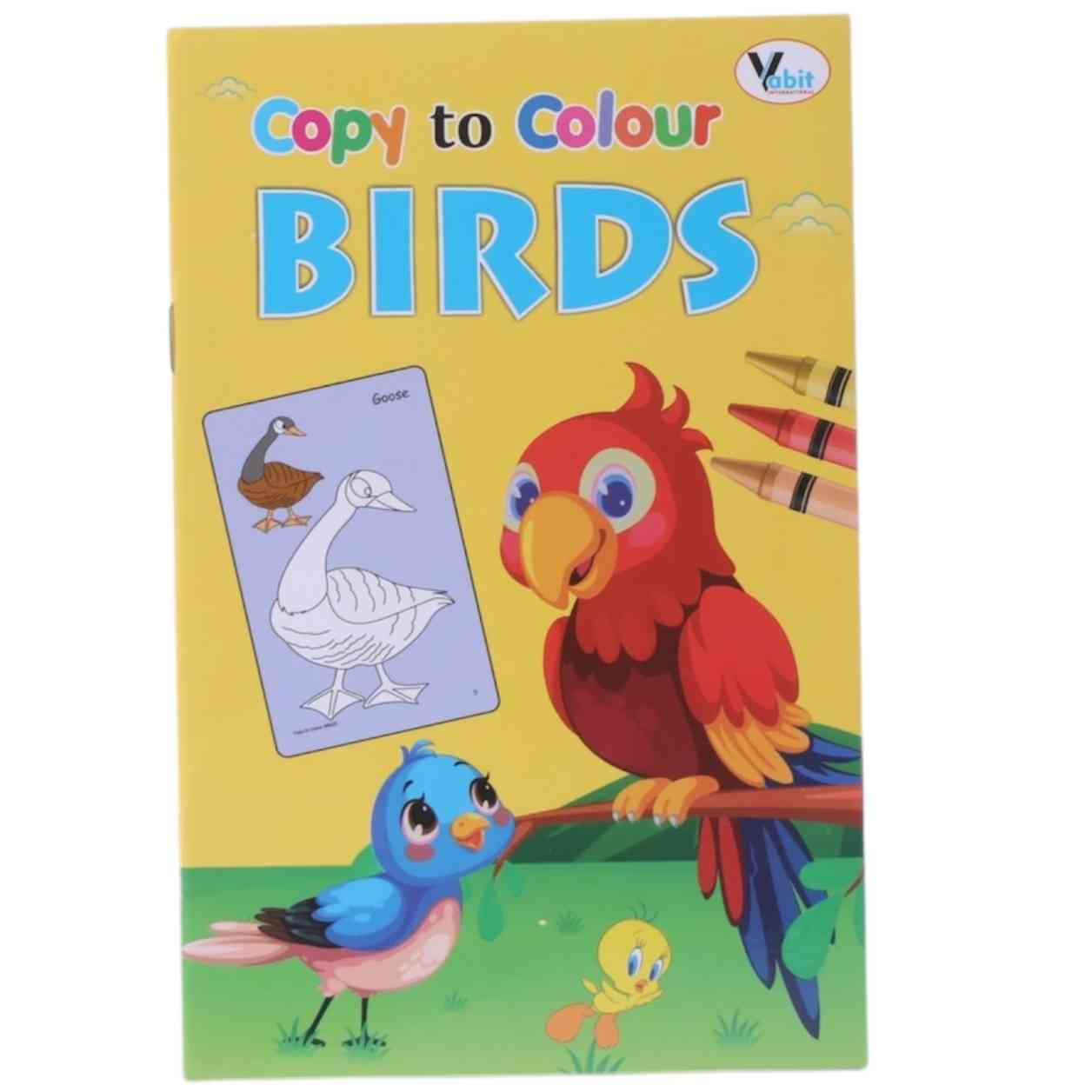 BIRDS COLORING BOOK