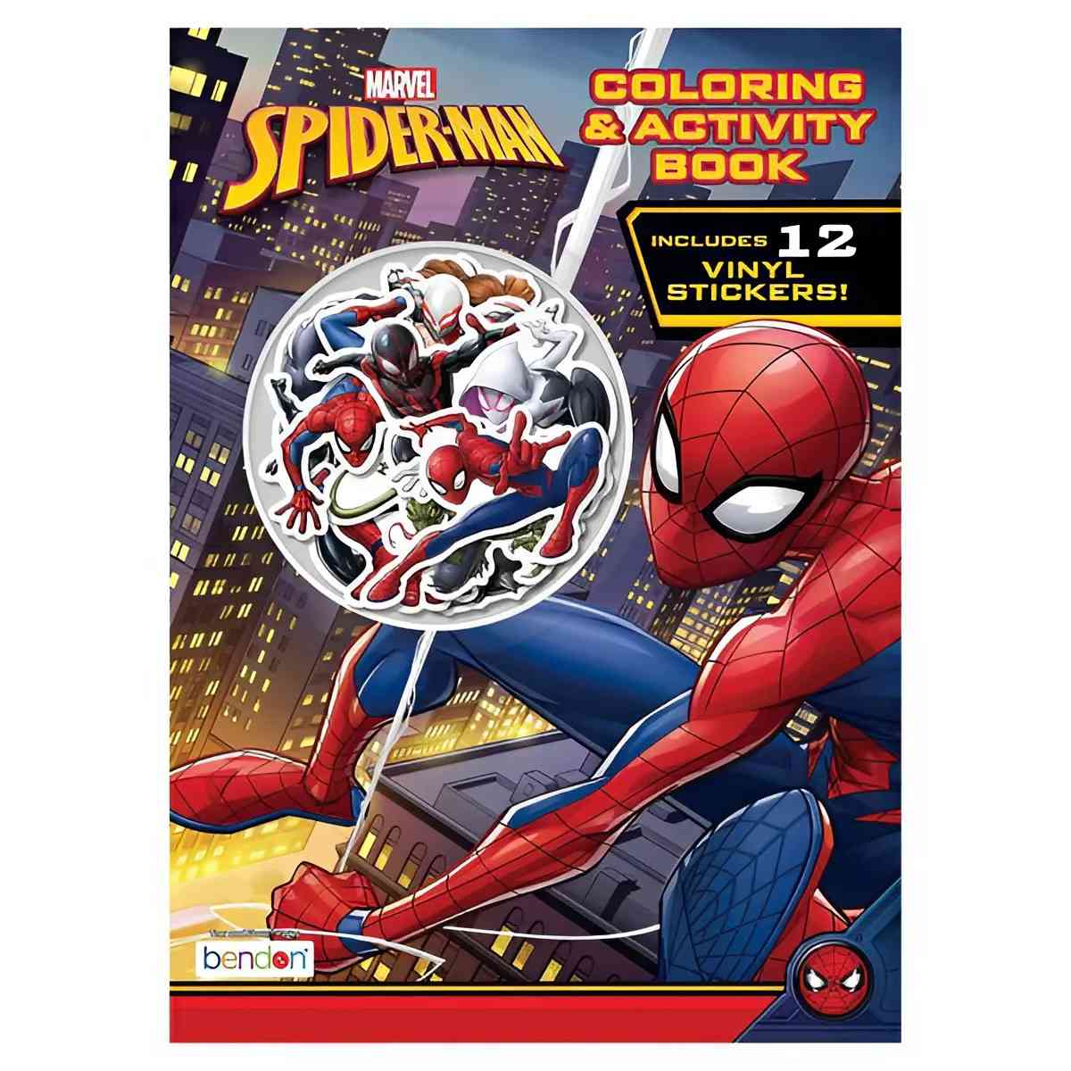 SPIDER-MAN COLORING & ACTIVITY BOOK