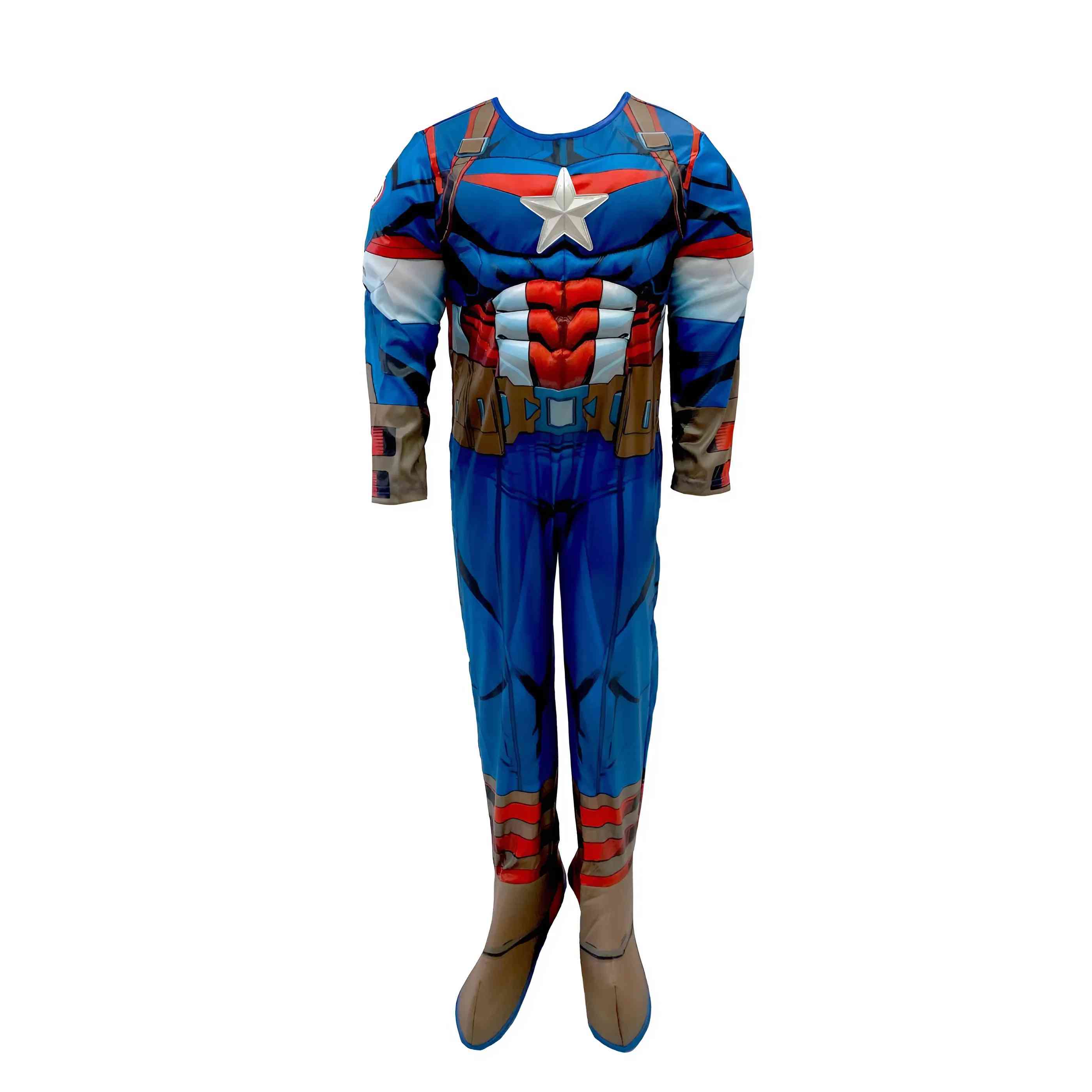 7-8YRS CAPTIAN AMERICA COSTUME