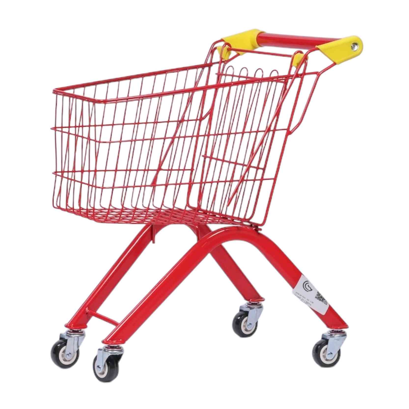 KIDS SUPERMARKET TROLLEY - RED