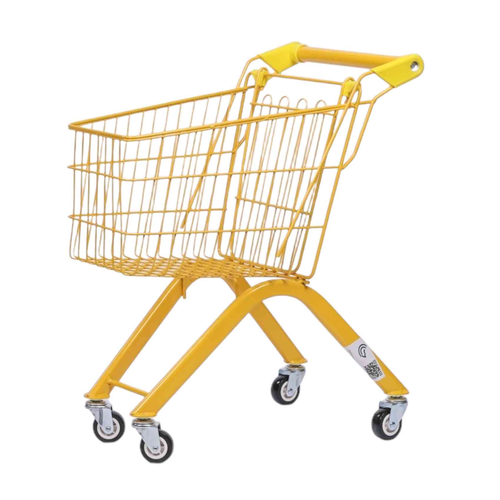 KIDS SUPERMARKET TROLLEY - YELLOW