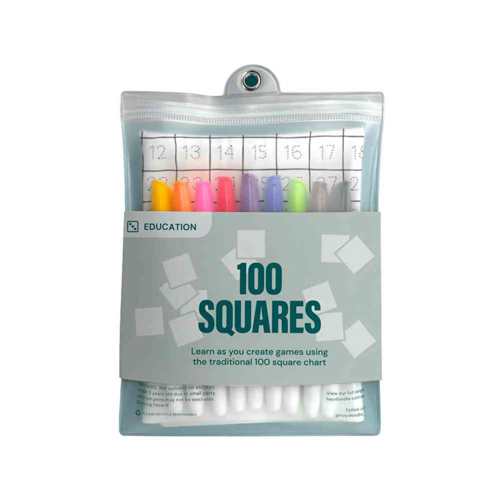 HEY DOODLE: 100 SQUARES