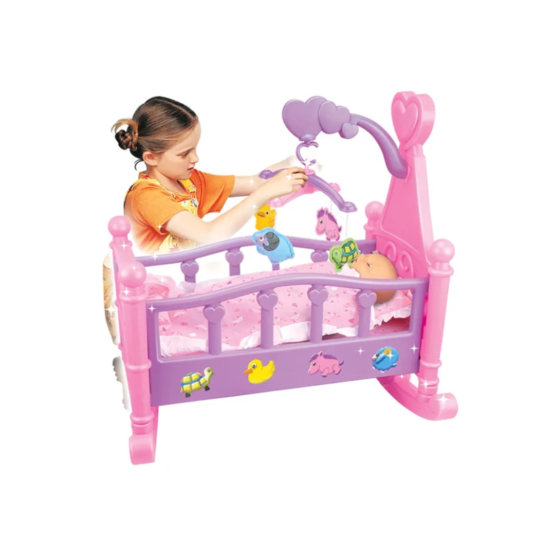 CRIB AND DOLL PLAY SET
