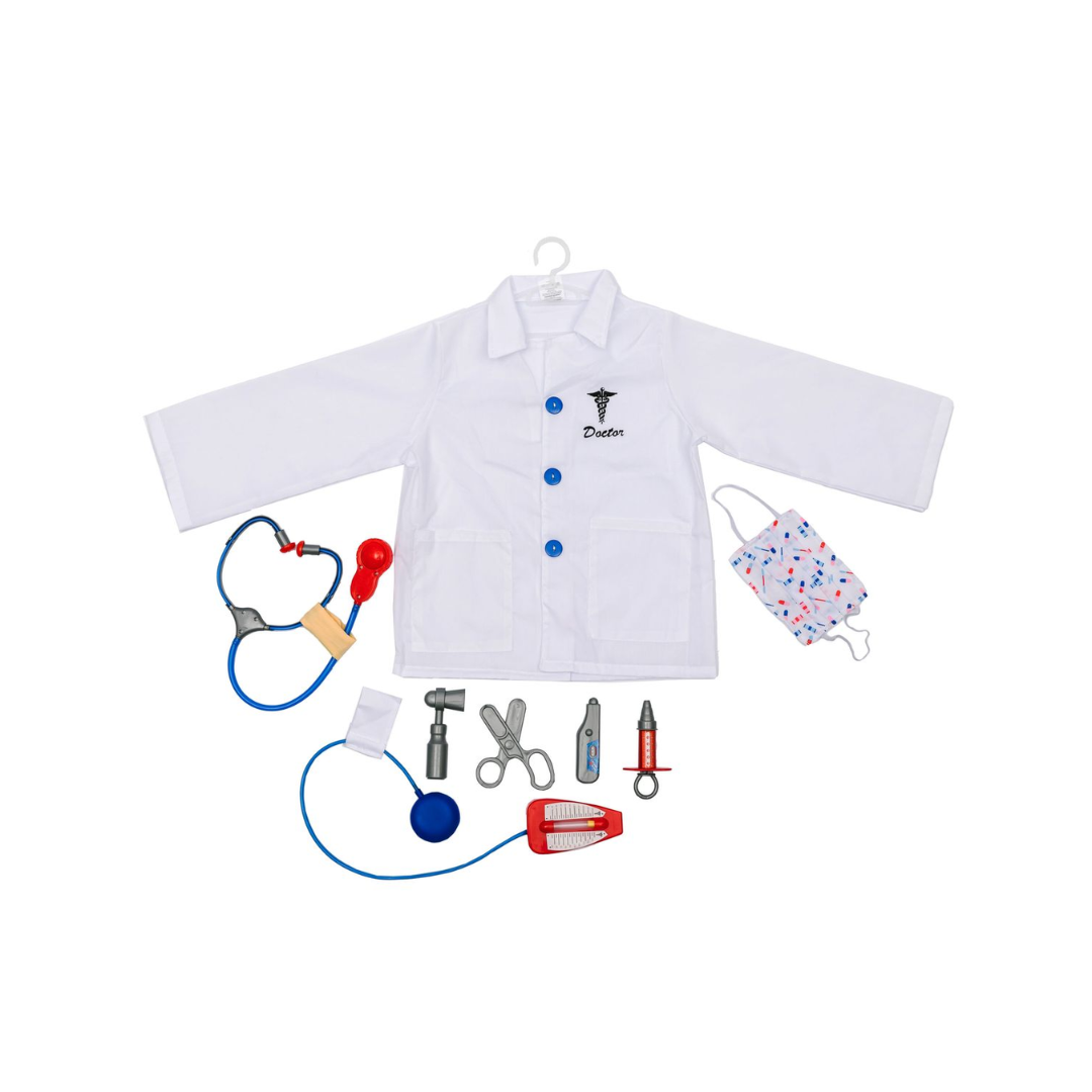 DOCTOR COSTUME AND PLAYSET - WHITE
