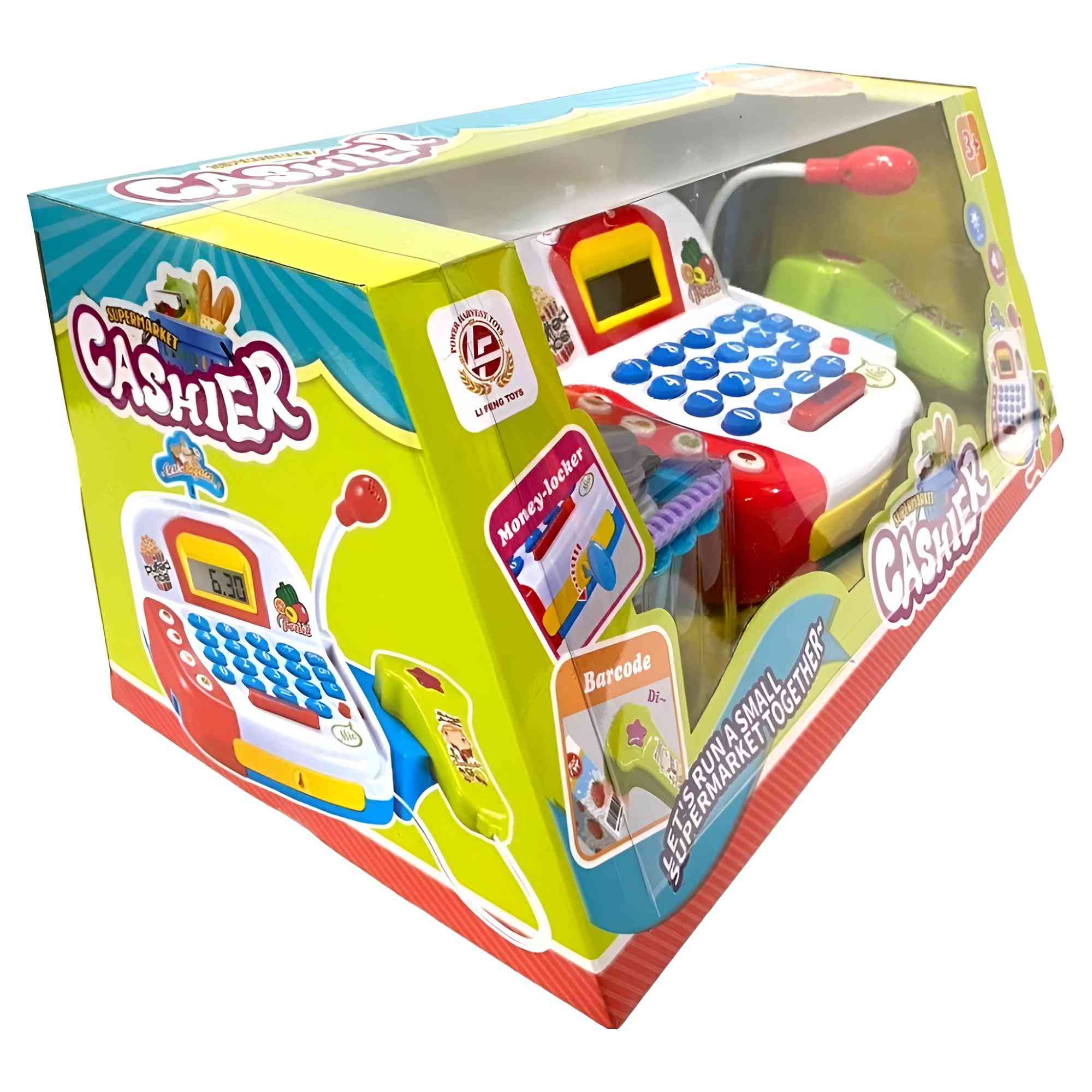 CASH REGISTER WITH LIGHT AND SOUND