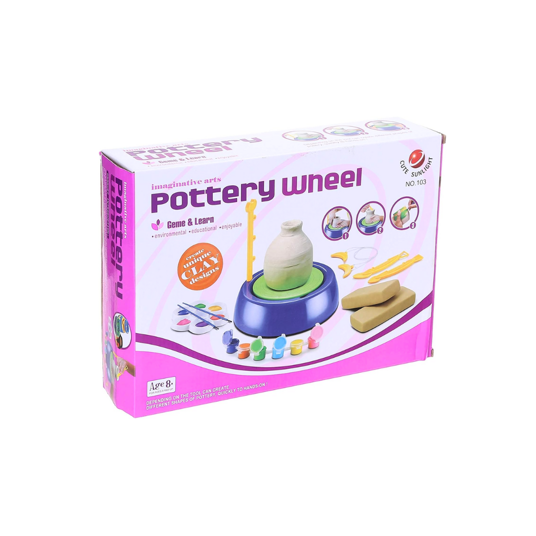 POTTERY WHEEL DIY CLAY ART SET