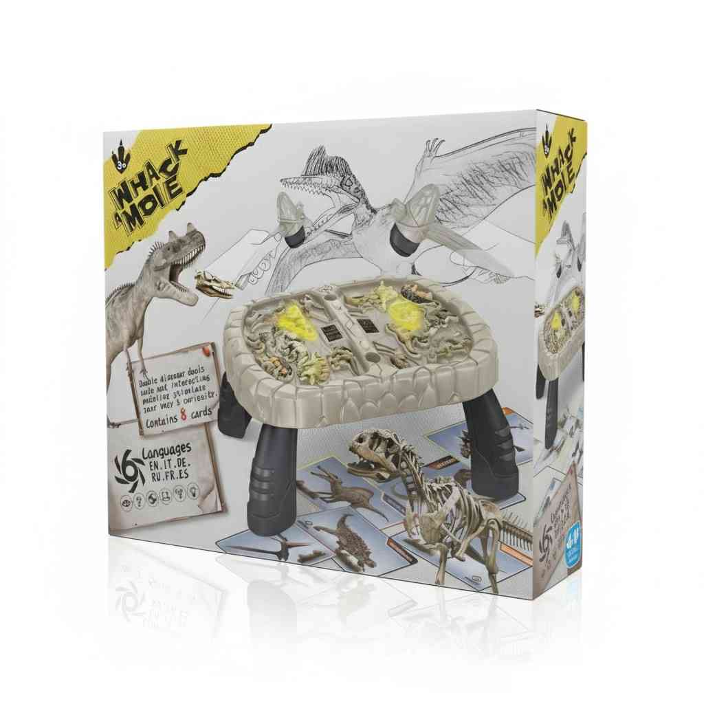DINOSAUR WHACK & LEARN GAME TABLE