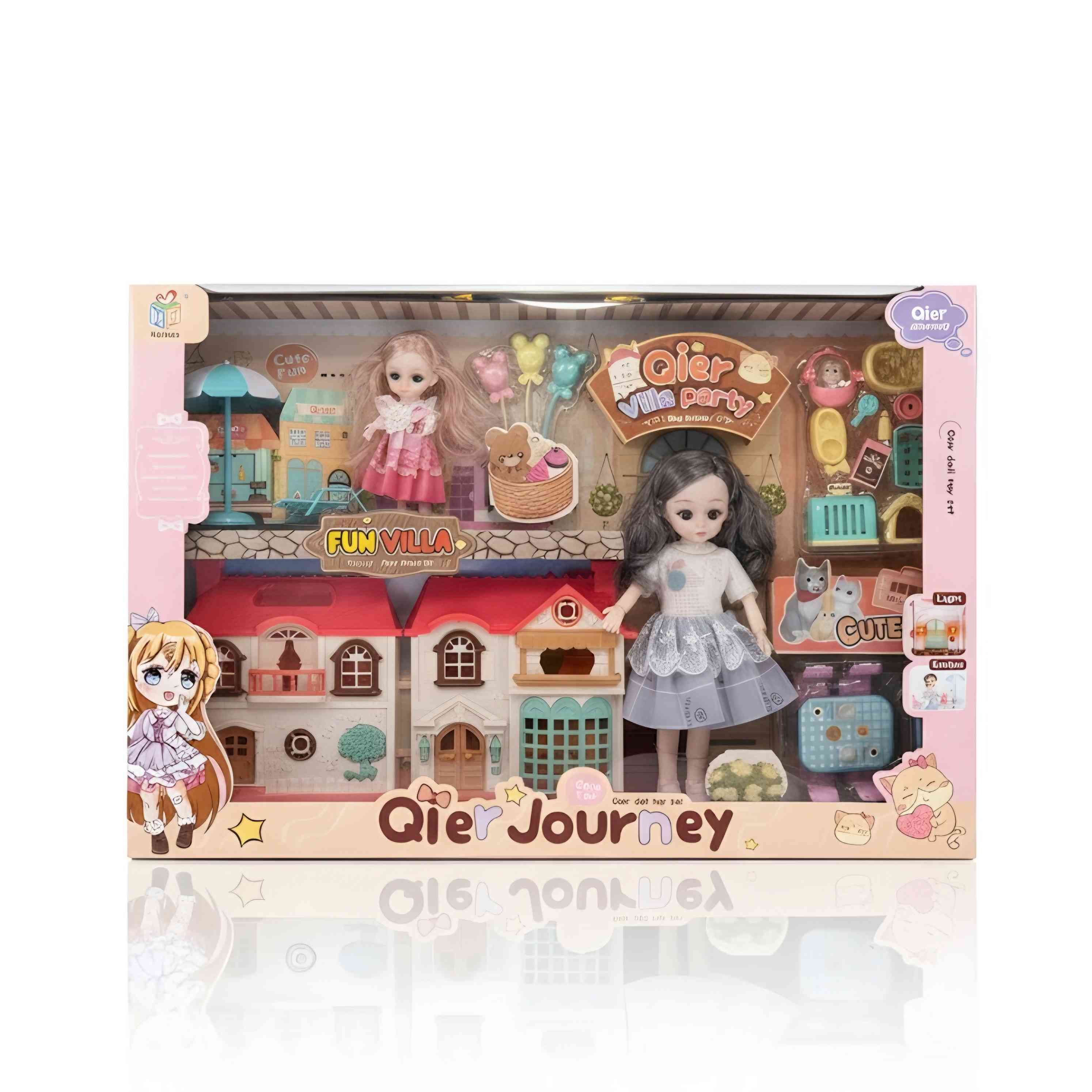 SWEET VILLA DOLL PLAYSET
