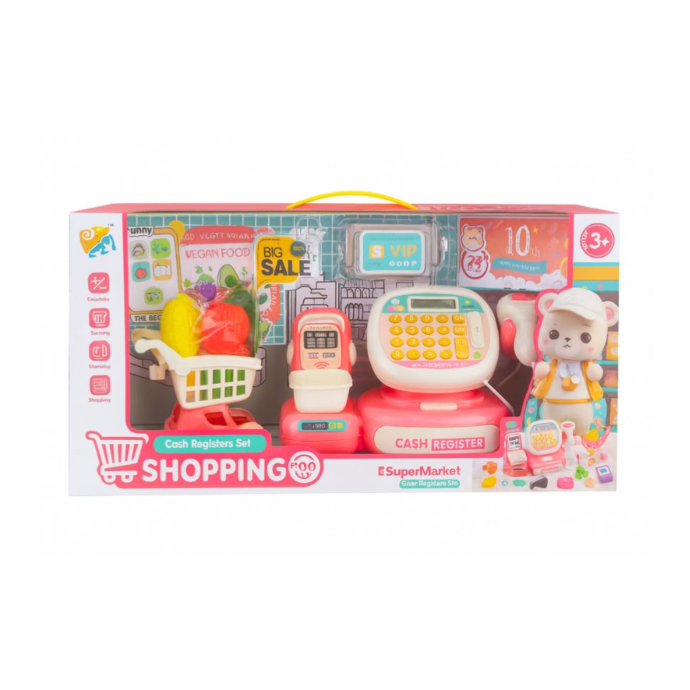 SUPERMARKET CASH REGISTER PLAYSET