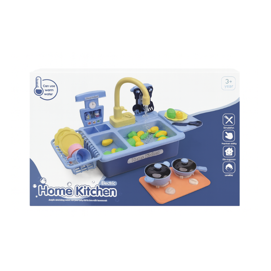 HOME KITCHEN PLAYSET - BLUE