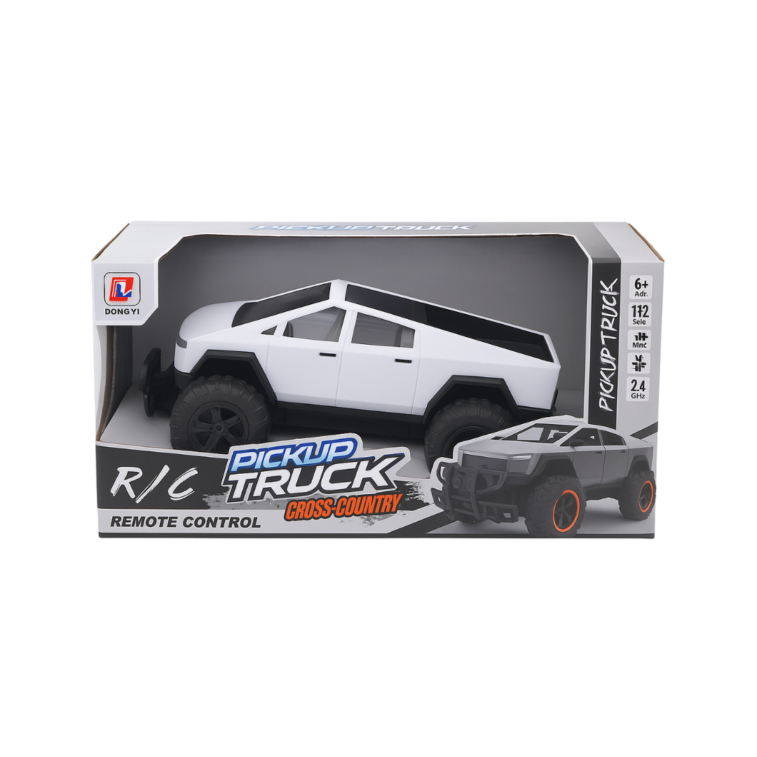 TESLA RC PICKUP TRUCK - WHITE