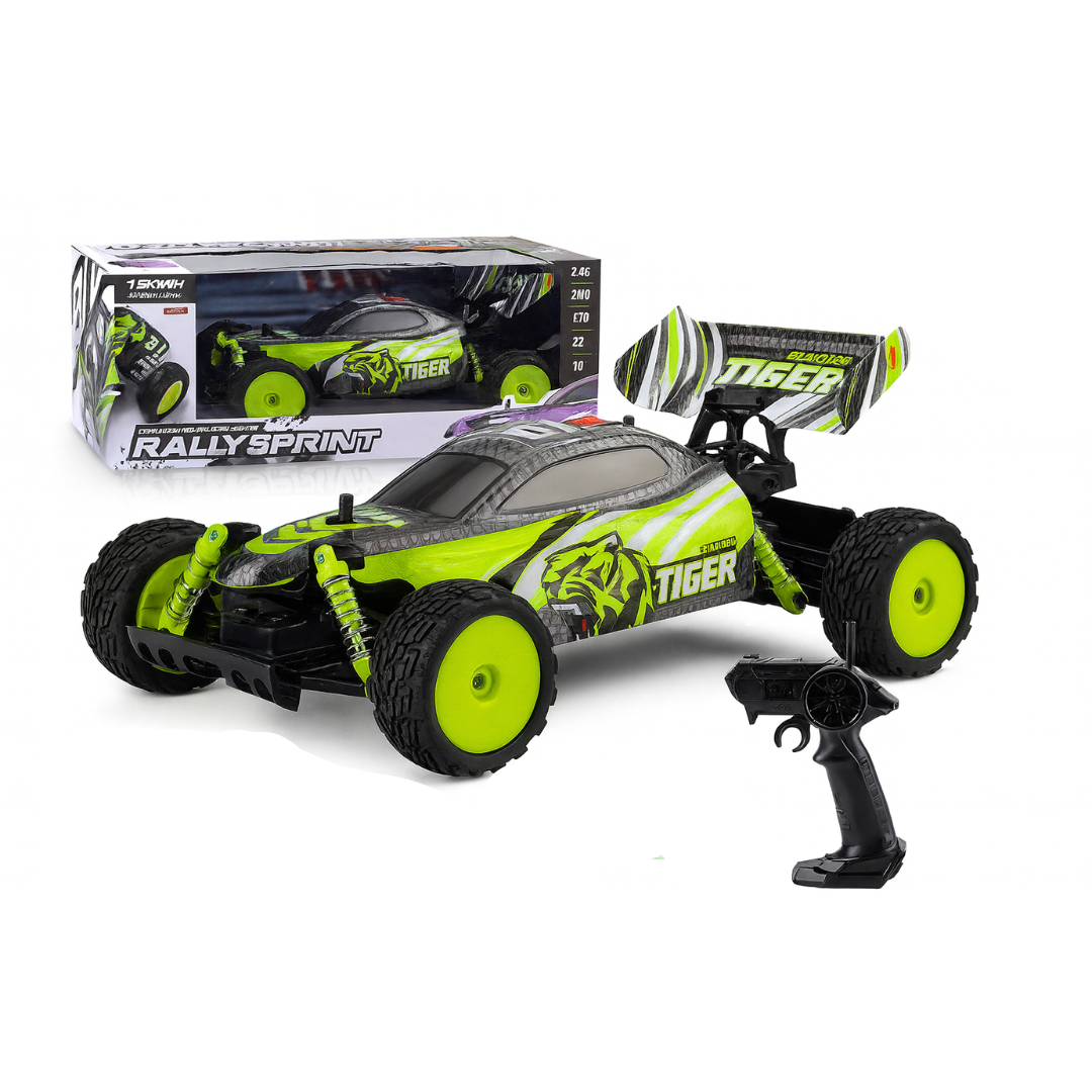 RALLY SPRINT RC CAR - GREEN
