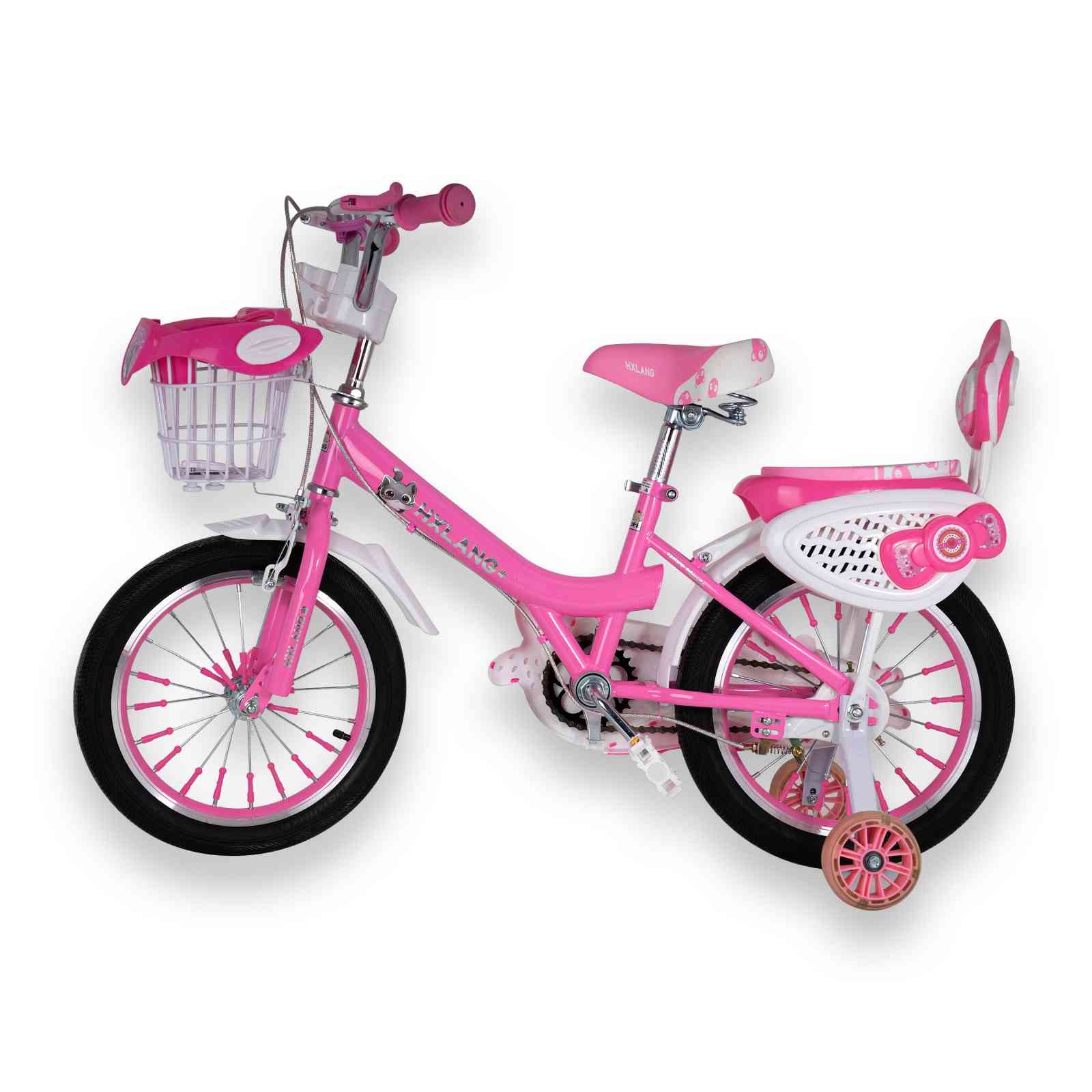 PINK KITTY TRAINING BIKE - SIZE 16