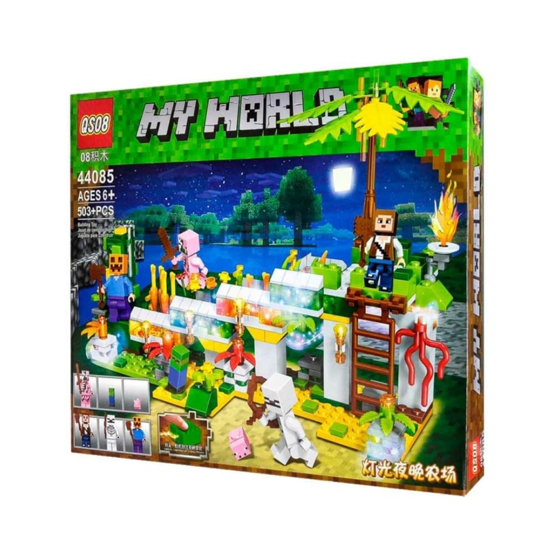 MY WORLD BUILDING BLOCK SET (503+ PCS)