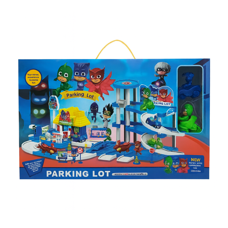 PJ MASKS PARKING LOT PLAYSET