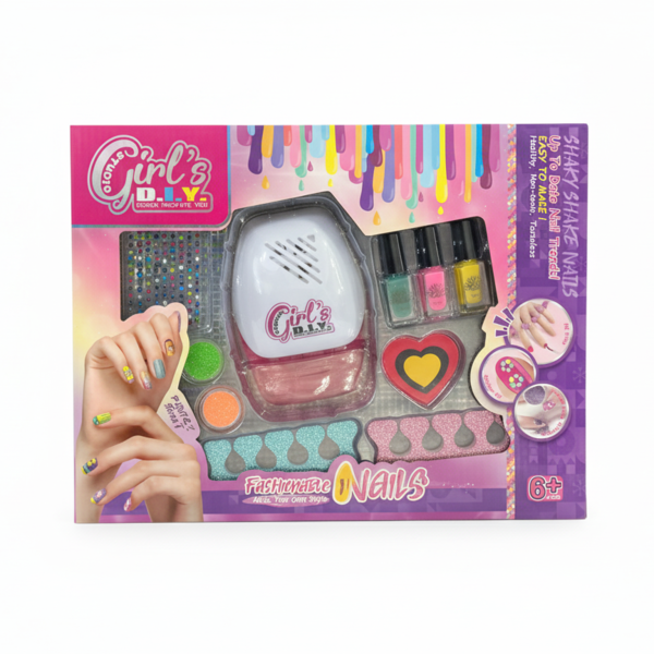 GIRL’S DIY FASHION NAIL ART STUDIO