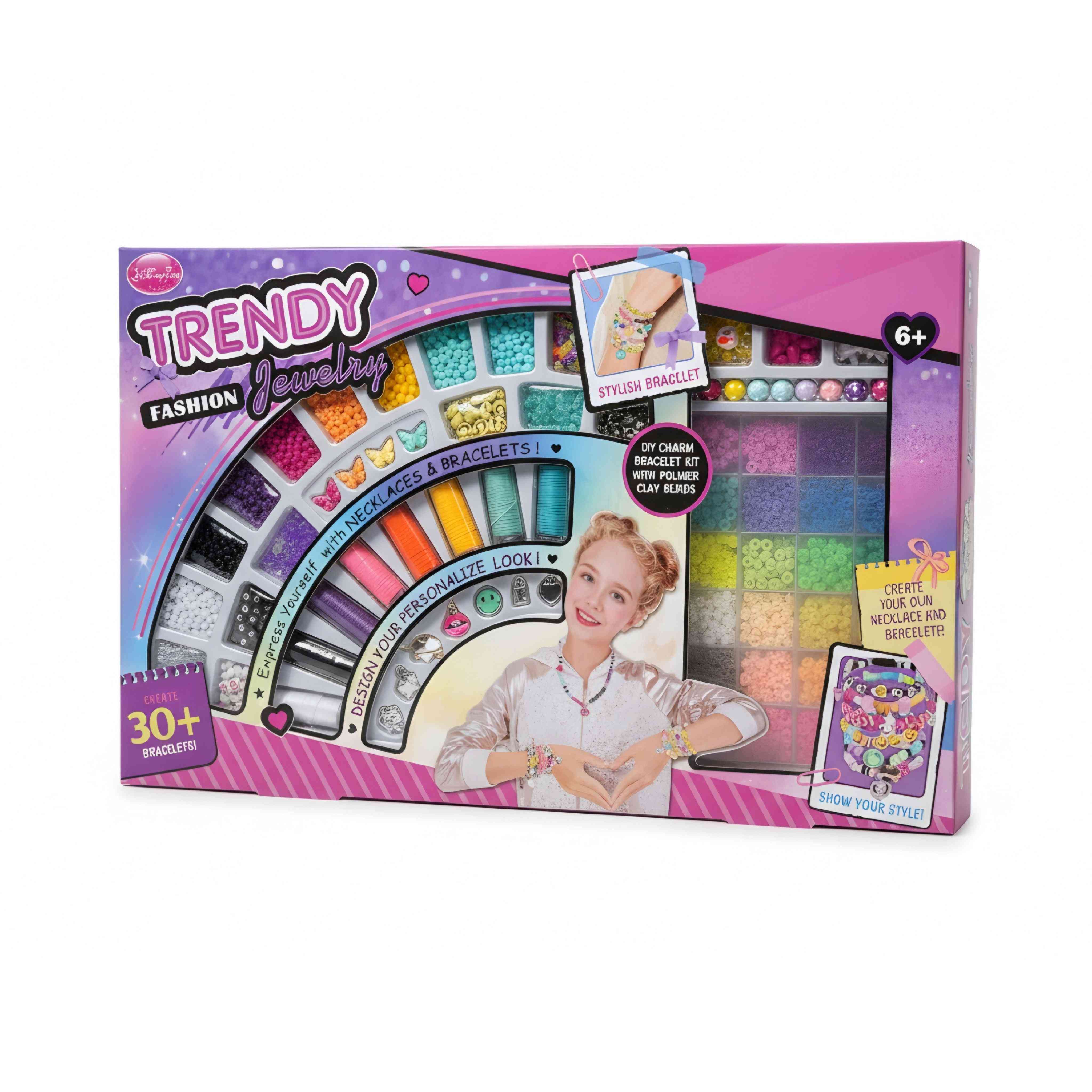 TRENDY FASHION JEWELRY DIY SET