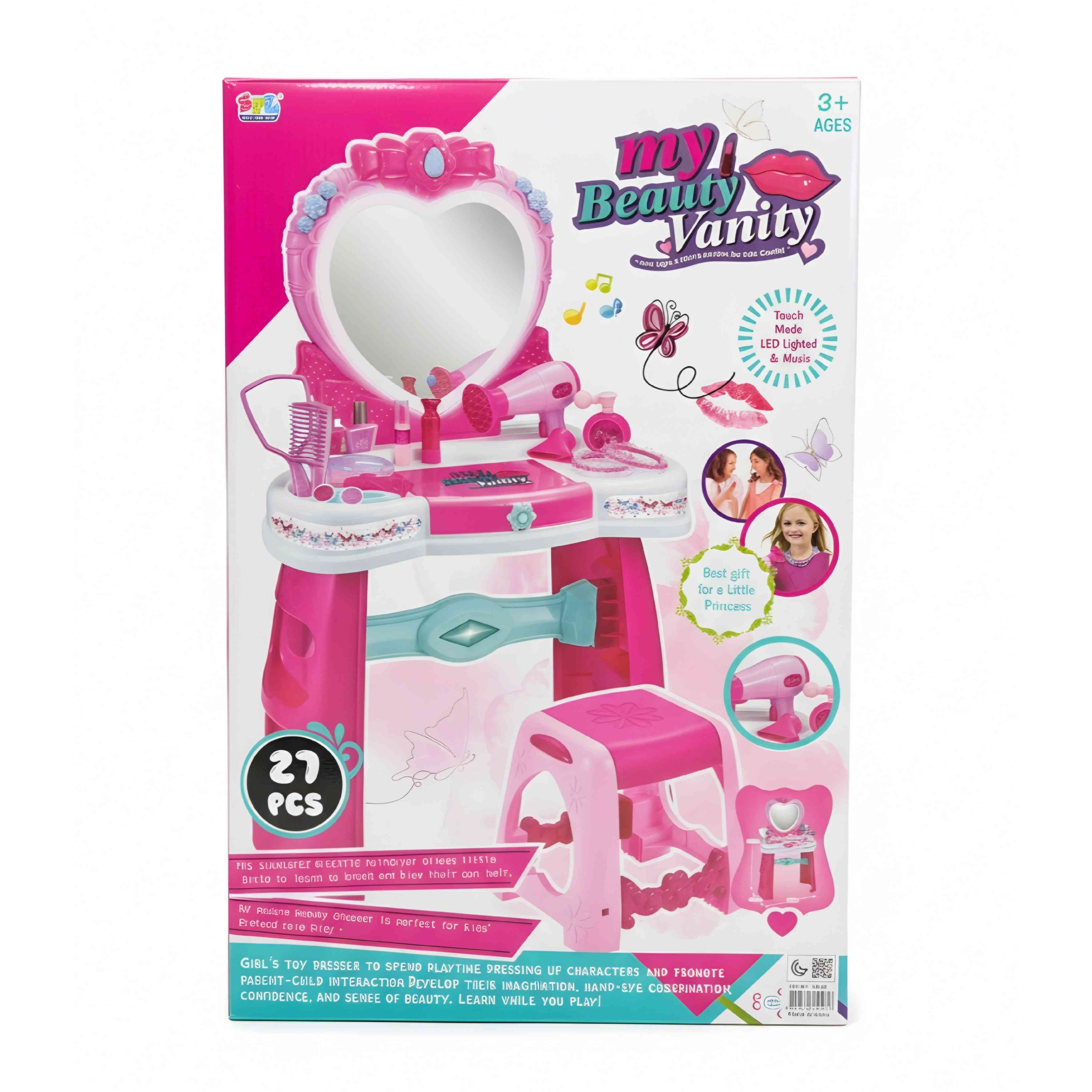 MY BEAUTY VANITY SET WITH LIGHTS & MUSIC