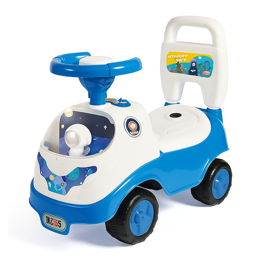 STARRY SKY RIDE-ON CAR – BLUE & WHITE