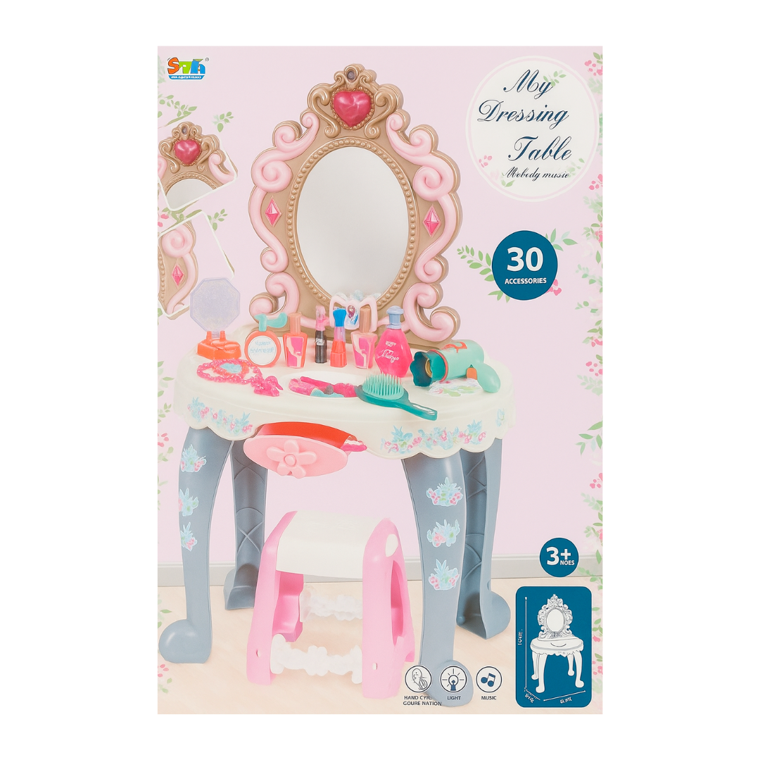 PRINCESS MELODY DRESSING TABLE WITH MUSIC & LIGHTS