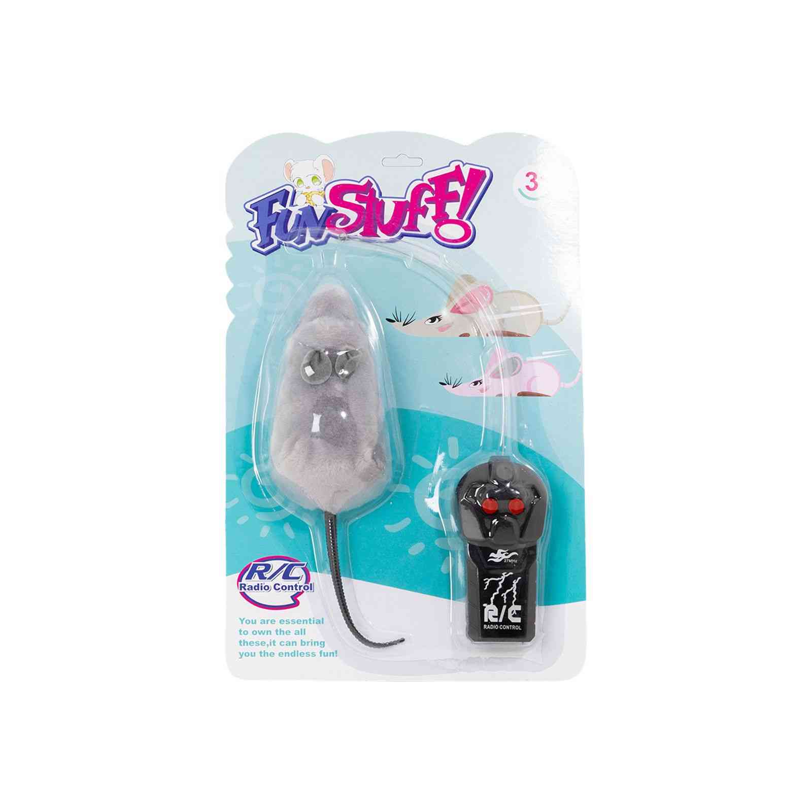 REMOTE CONTROL TOY MOUSE – GREY