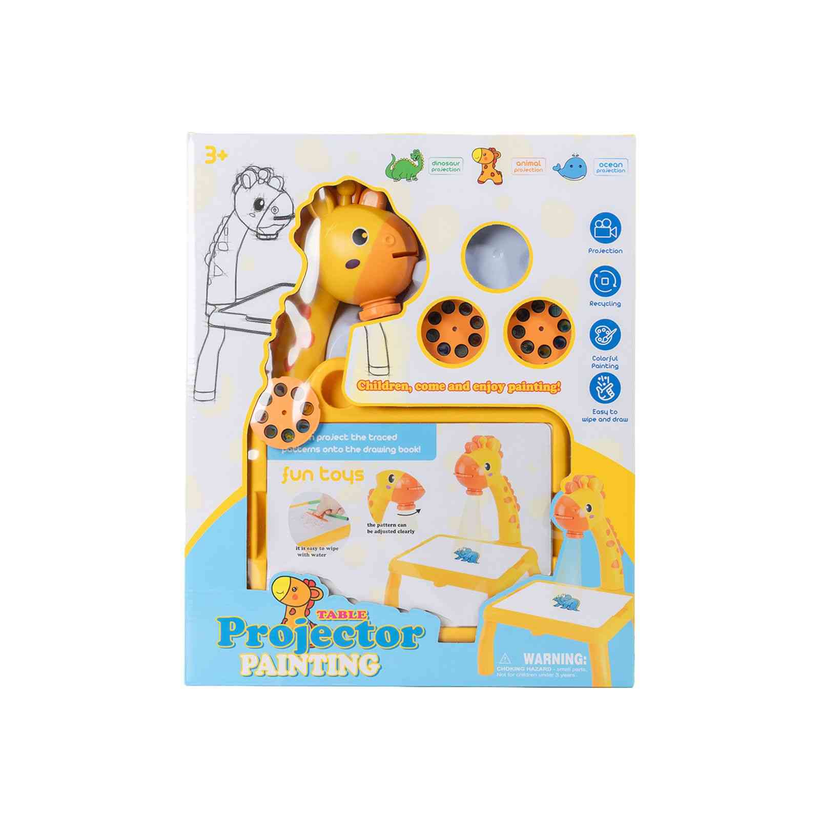 GIRAFFE PROJECTOR PAINTING SET