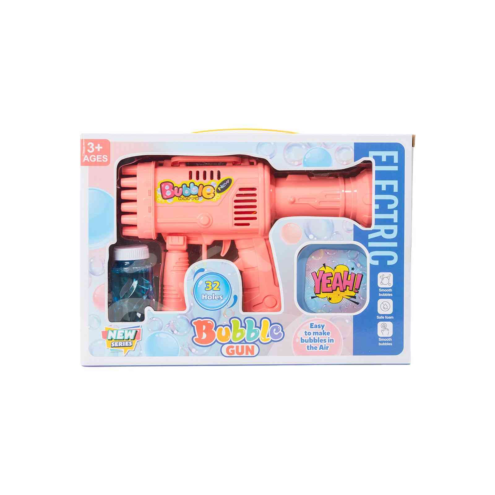 ELECTRIC BUBBLE GUN – PINK