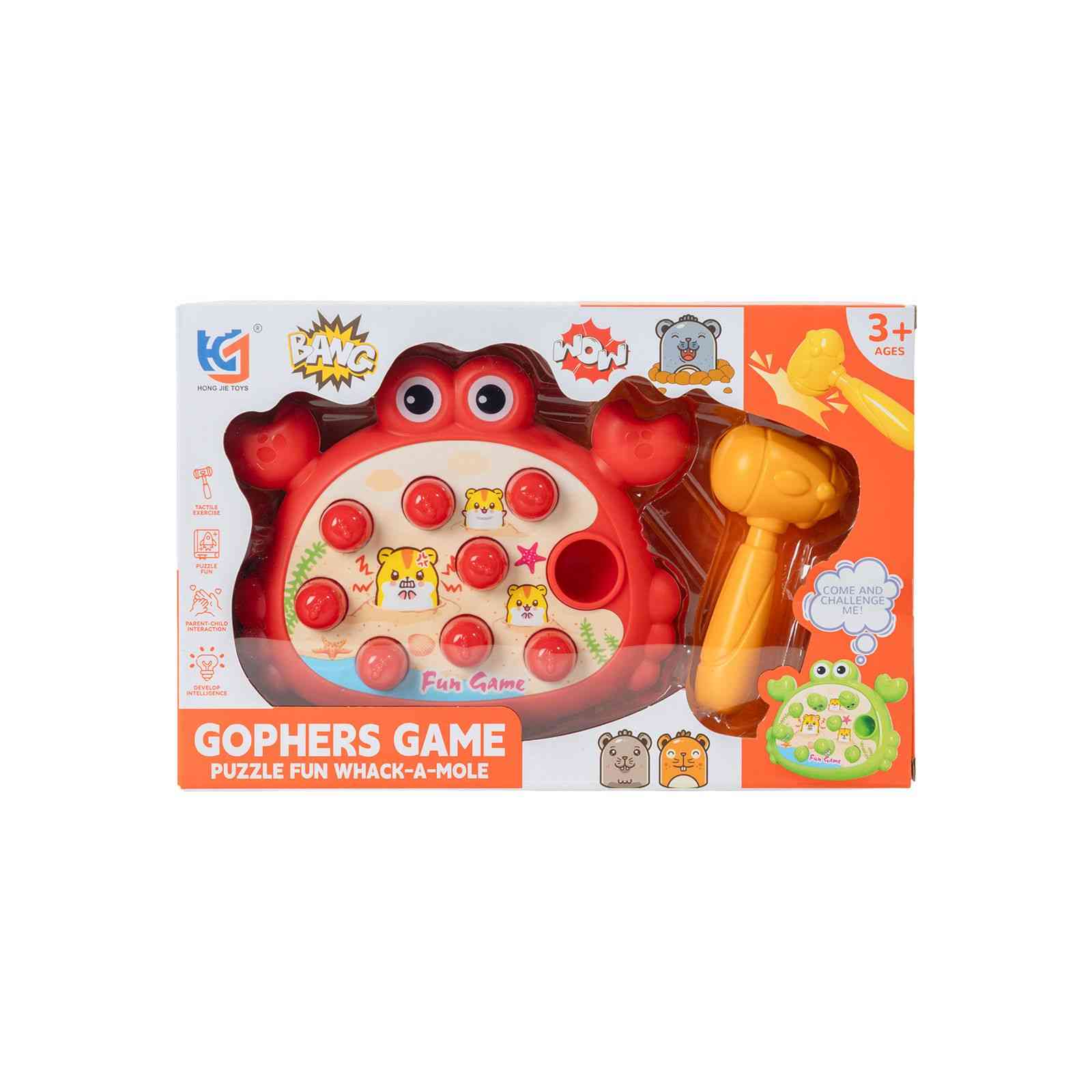 CRAB WHACK-A-MOLE GAME