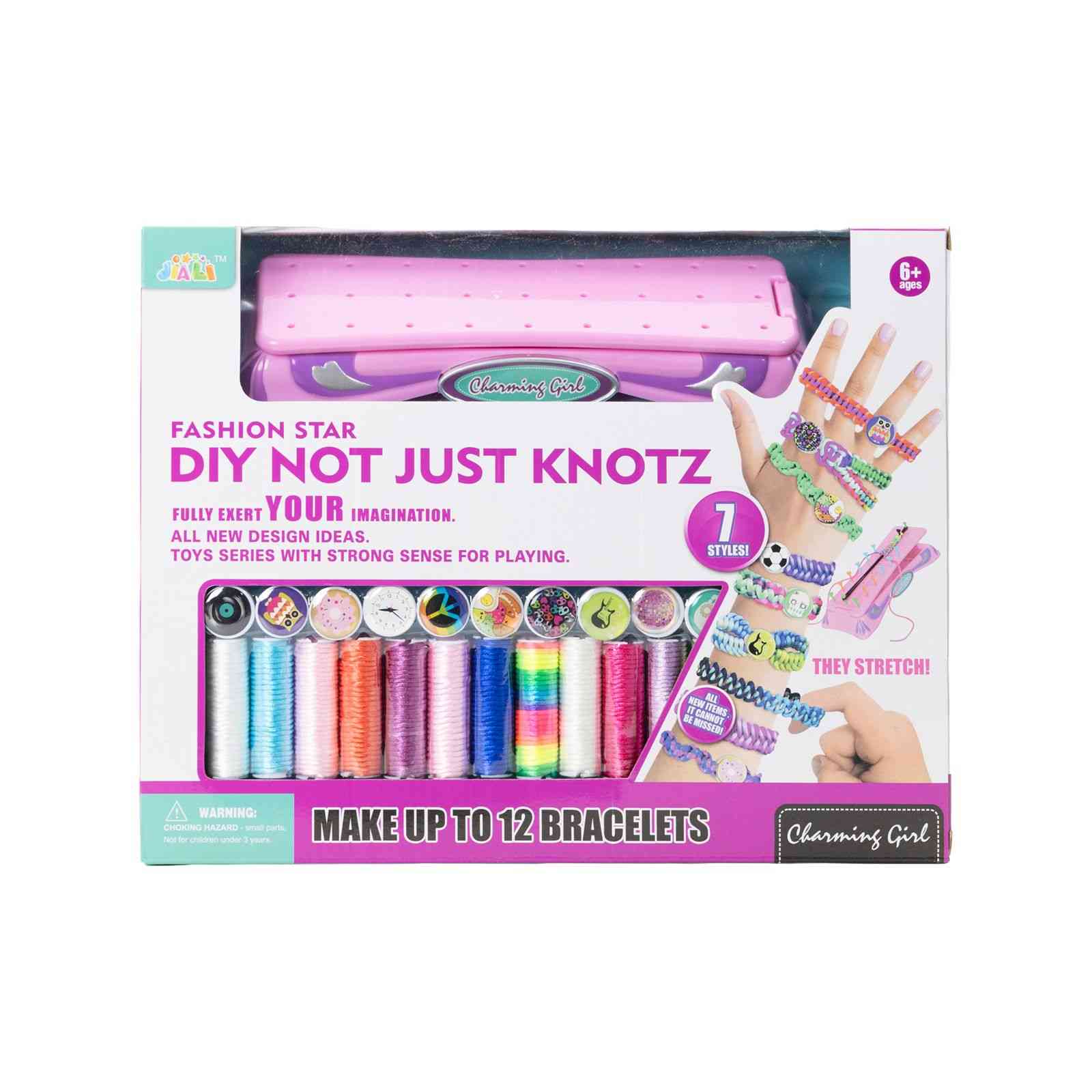 DIY BRACELET MAKING KIT – 12 COLORFUL DESIGNS