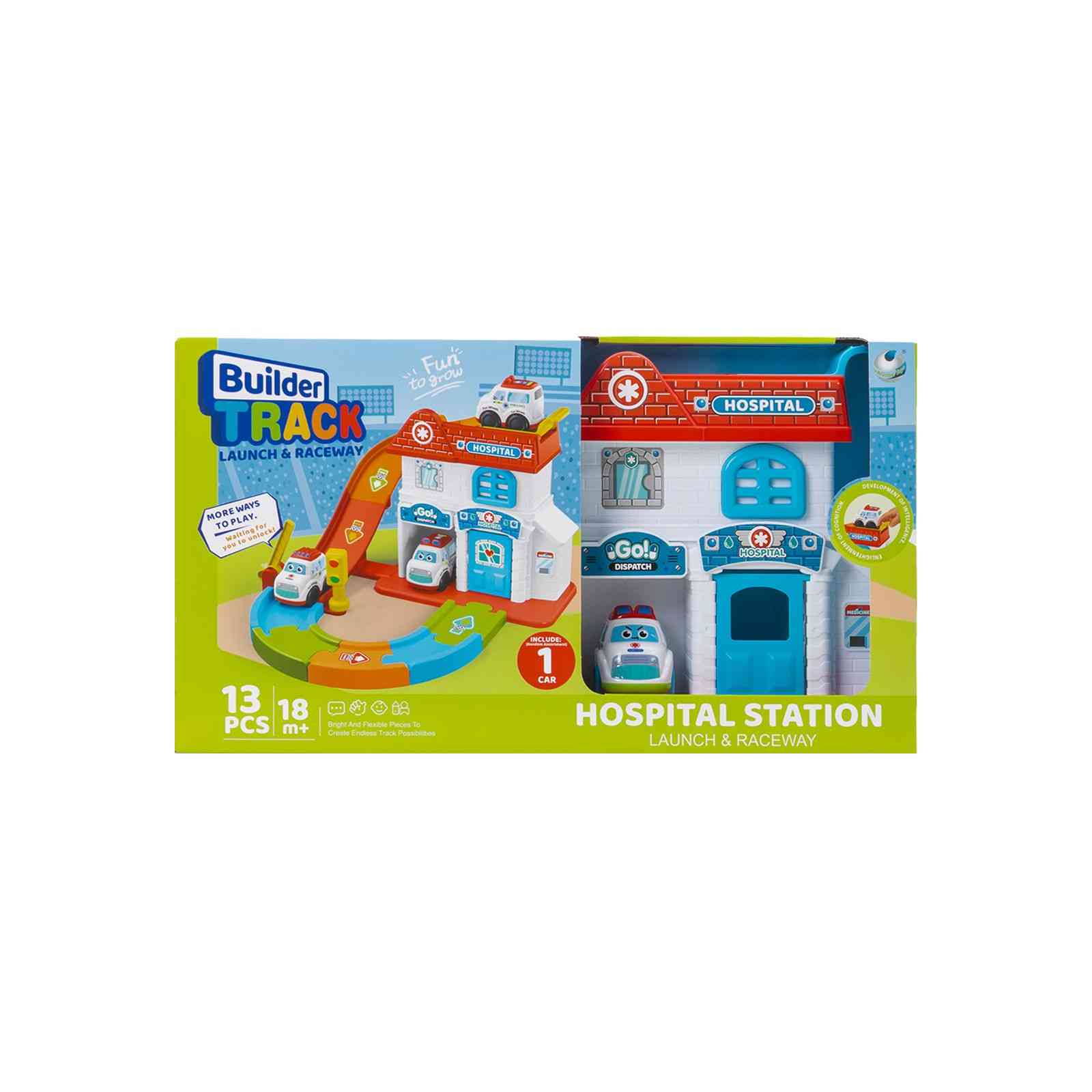 HOSPITAL STATION TRACK SET – 13 PCS