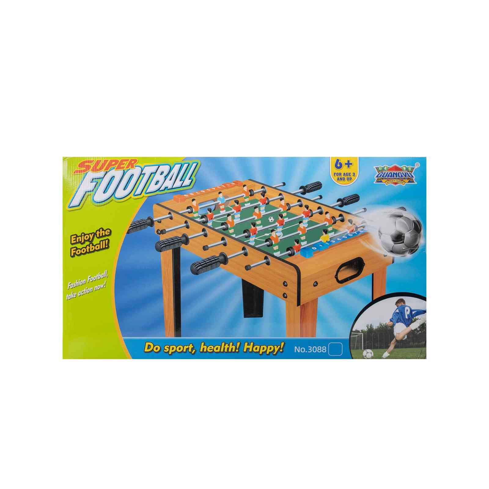 SUPER FOOTBALL TABLE – WOODEN STYLE