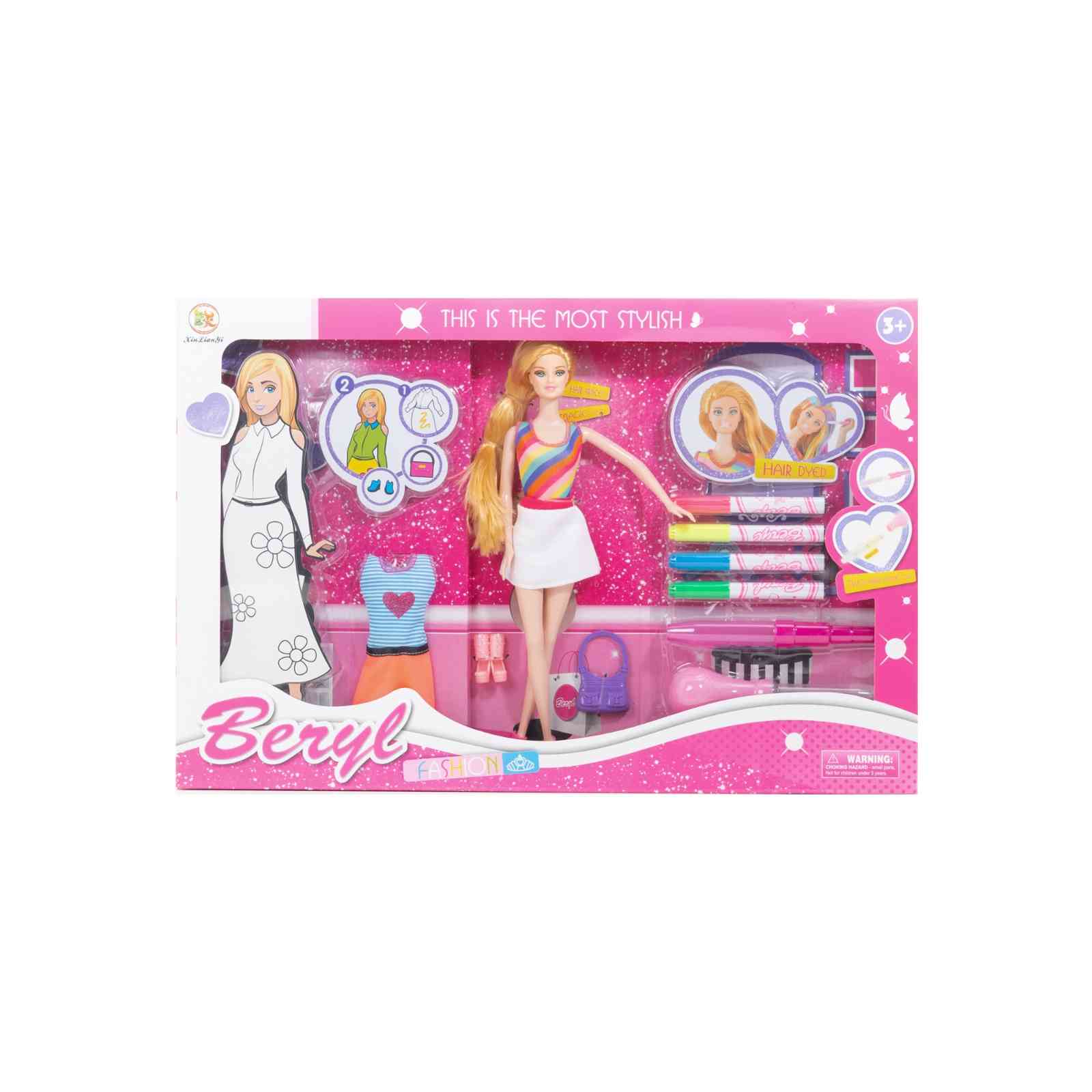 FASHION STYLING DOLL SET
