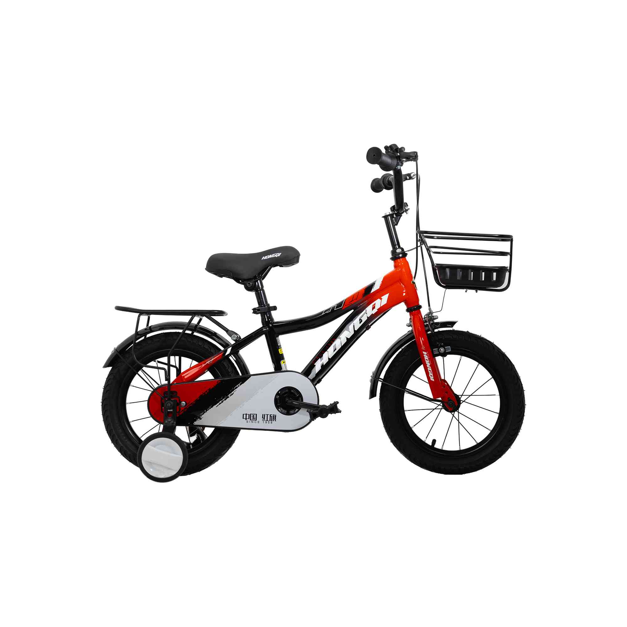 RED & BLACK SPEED TRAINING BIKE - SIZE 14