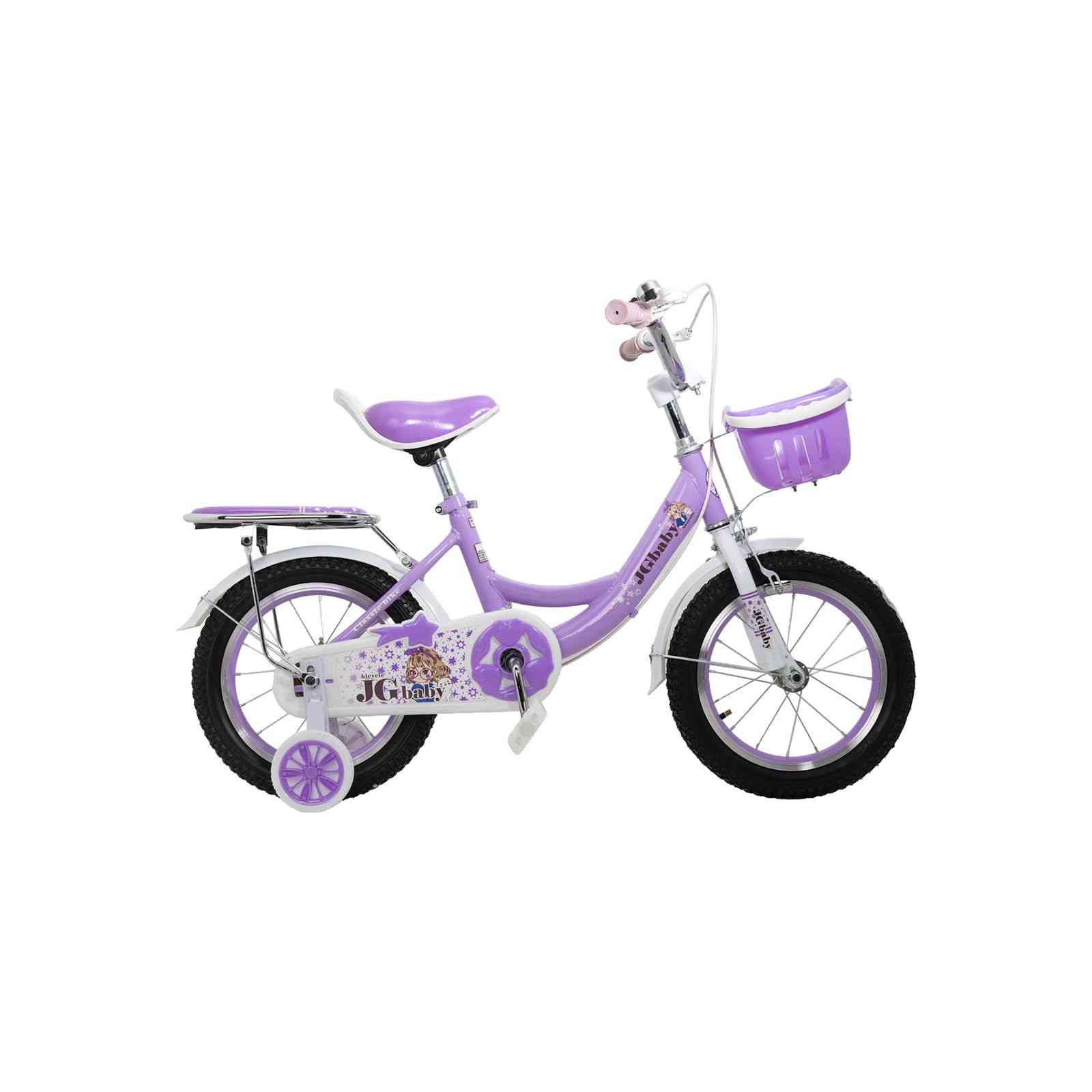 PURPLE HEART PRINCESS BIKE - SIZE 14