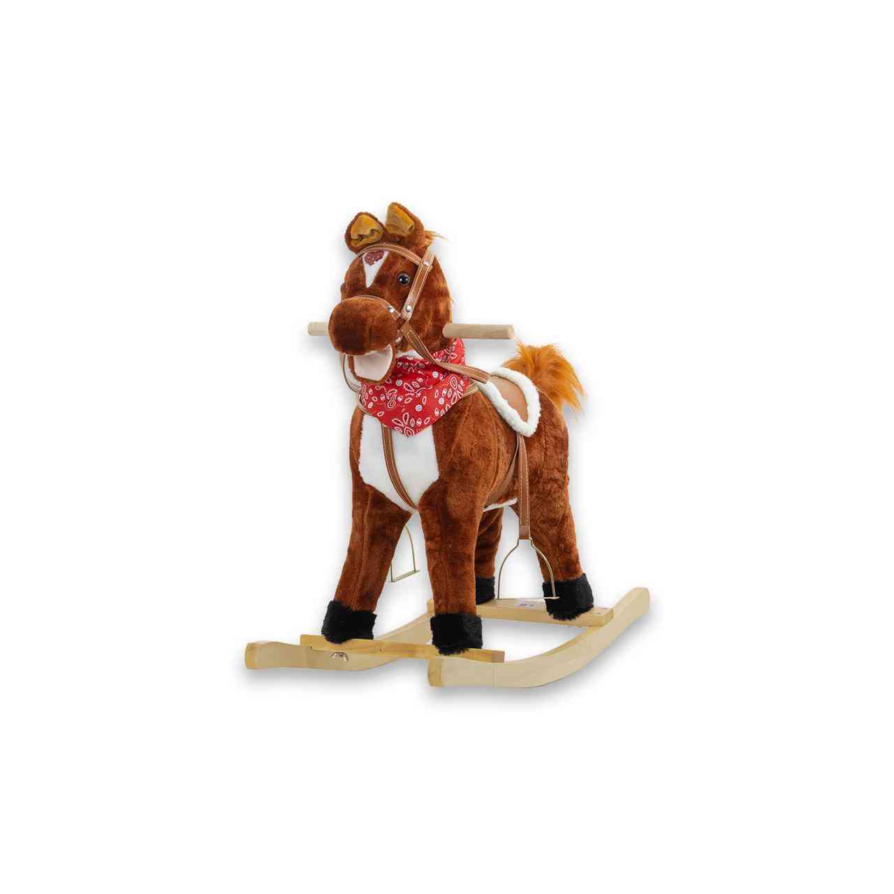 CLASSIC SADDLE ROCKING HORSE