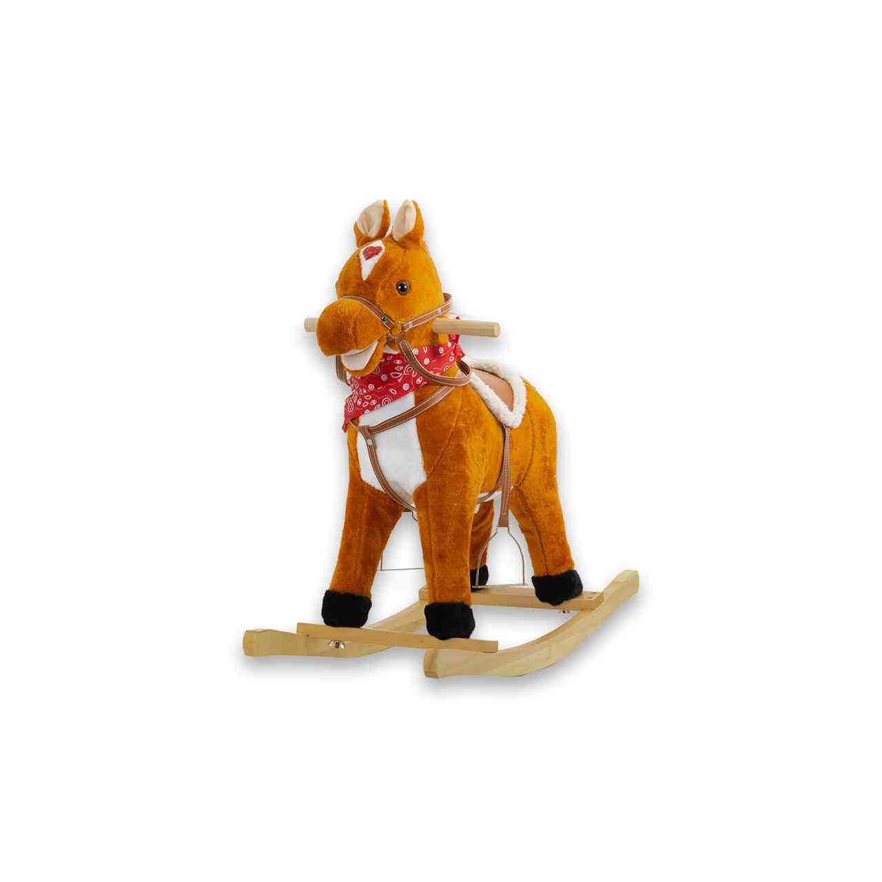 CLASSIC SADDLE ROCKING HORSE