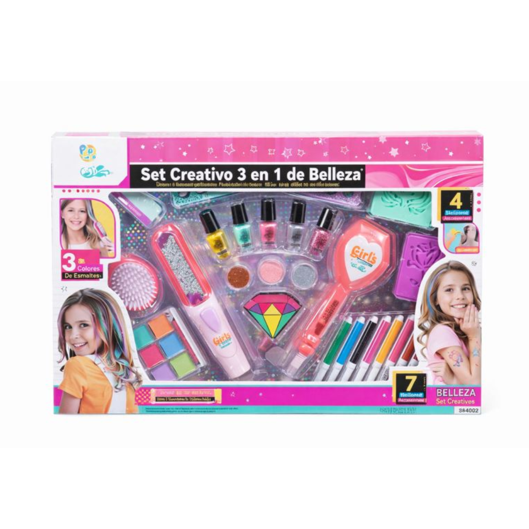 CREATIVE 3-IN-1 BEAUTY SET