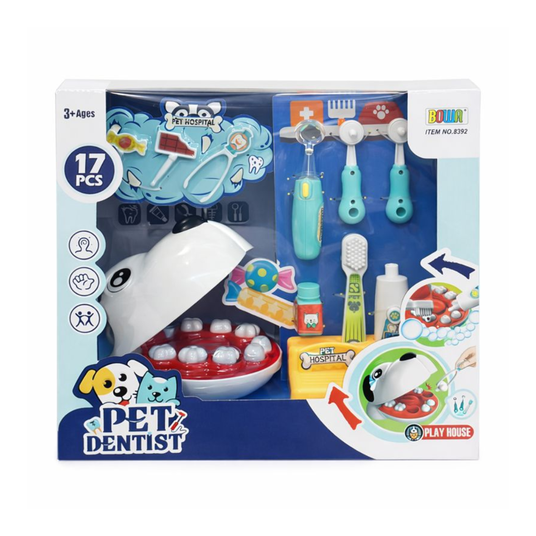 PET DENTIST PLAY SET