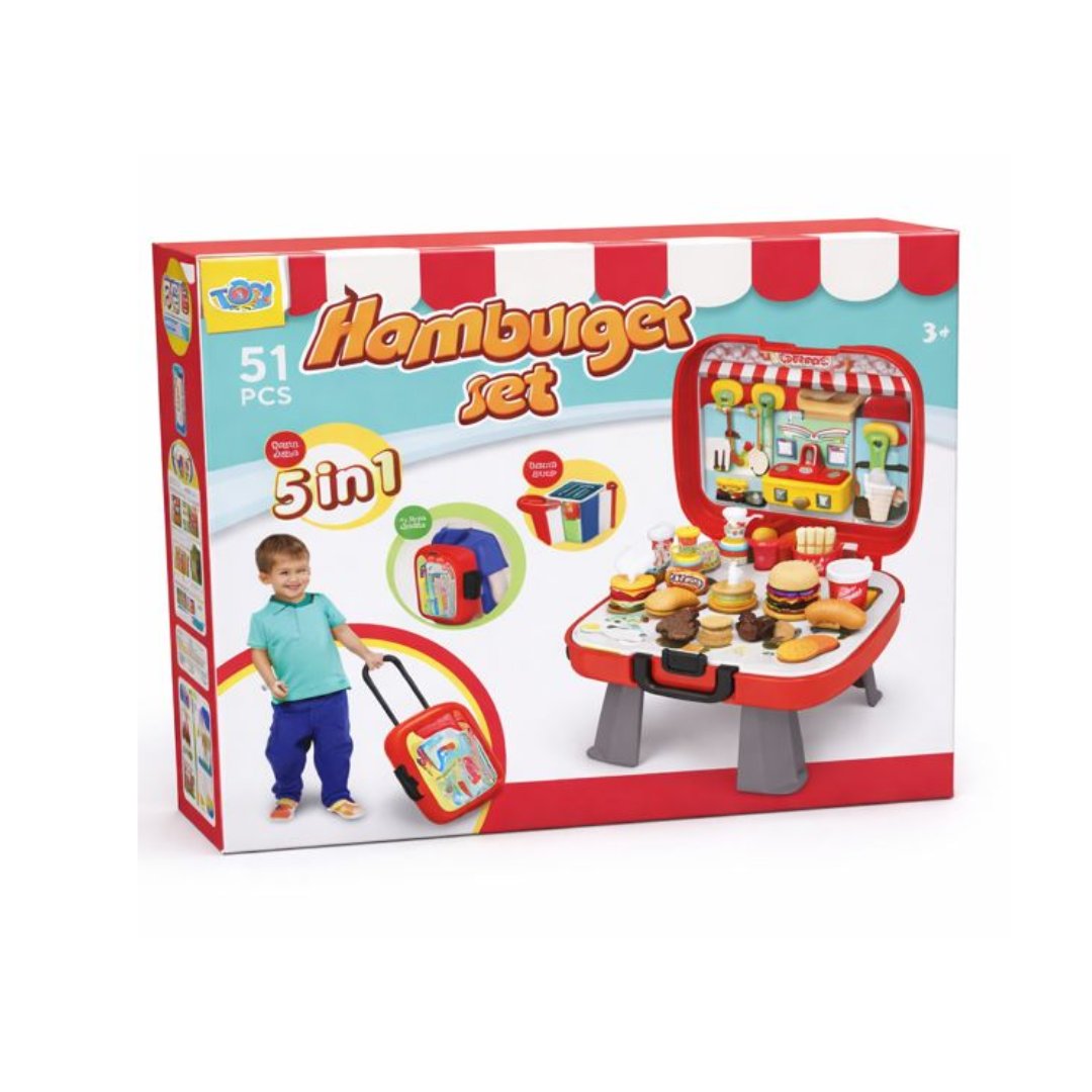 HAMBURGER PLAY SET