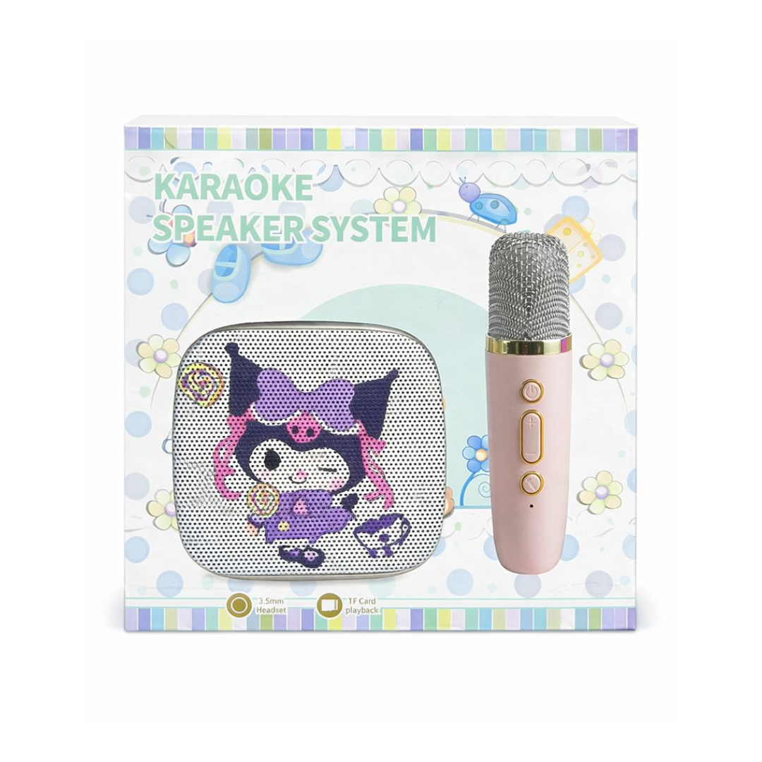 KUROMI MINI KARAOKE SPEAKER SET