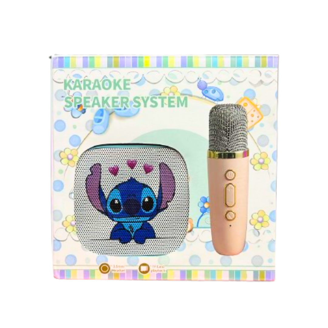 STITCH MINI KARAOKE SPEAKER SET