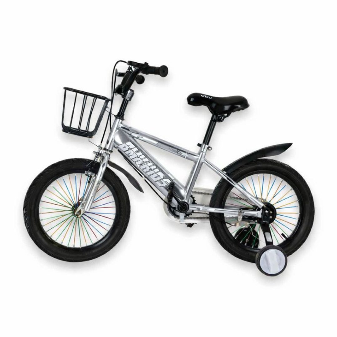 SILVER TURBO TRAINING BIKE - SIZE 16