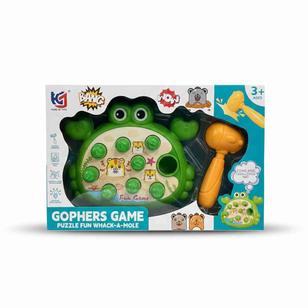 CRAB WHACK-A-MOLE GAME - GREEN