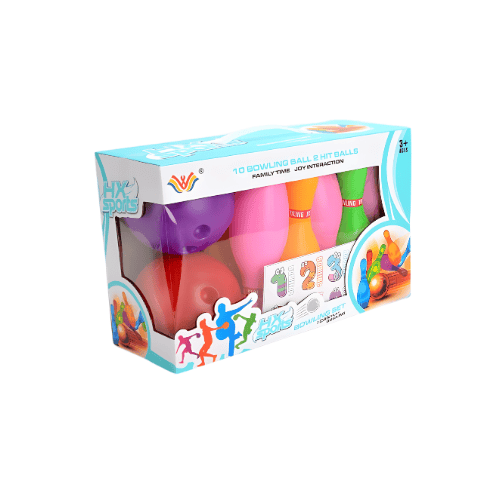 Bowling Set with 10 Pins & 2 Balls