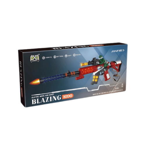 Blazing Electric Toy Rifle with Lights & Sound Effects